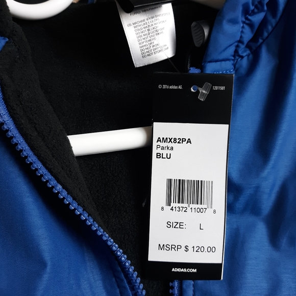 adidas Jackets & Coats Nwt Fully Lined Adidas Swim Parka Poshmark